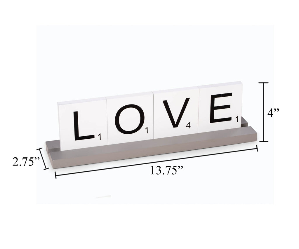 Serenity Love Letter Tile Sign