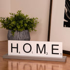 Serenity Home Letter Tile Sign
