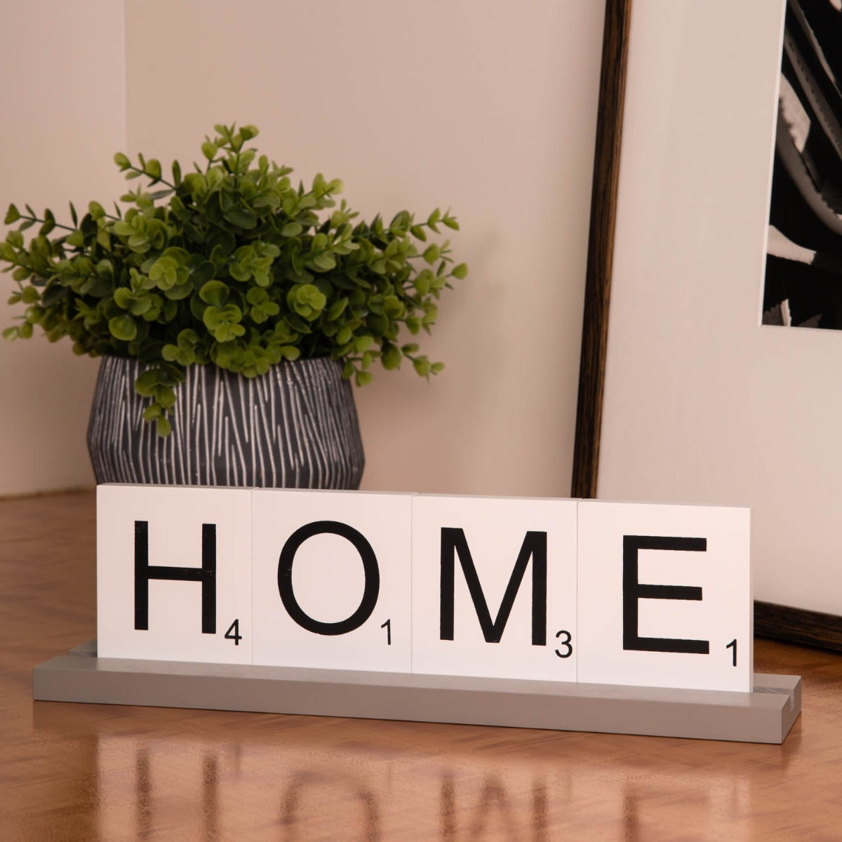 Serenity Home Letter Tile Sign