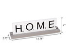Serenity Home Letter Tile Sign
