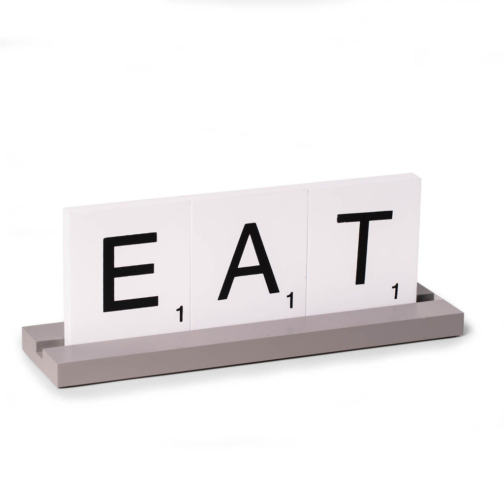 EAT Scrabble Design Sign