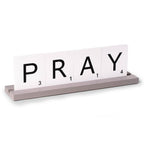 PRAY Scrabble Design Sign