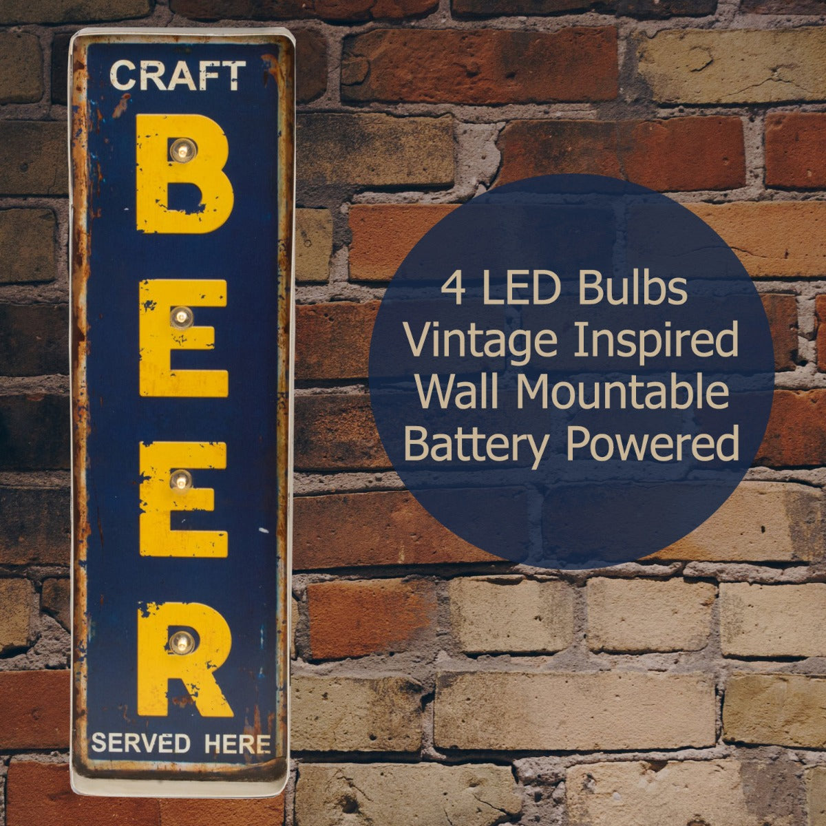 "Craft Beer" Sign