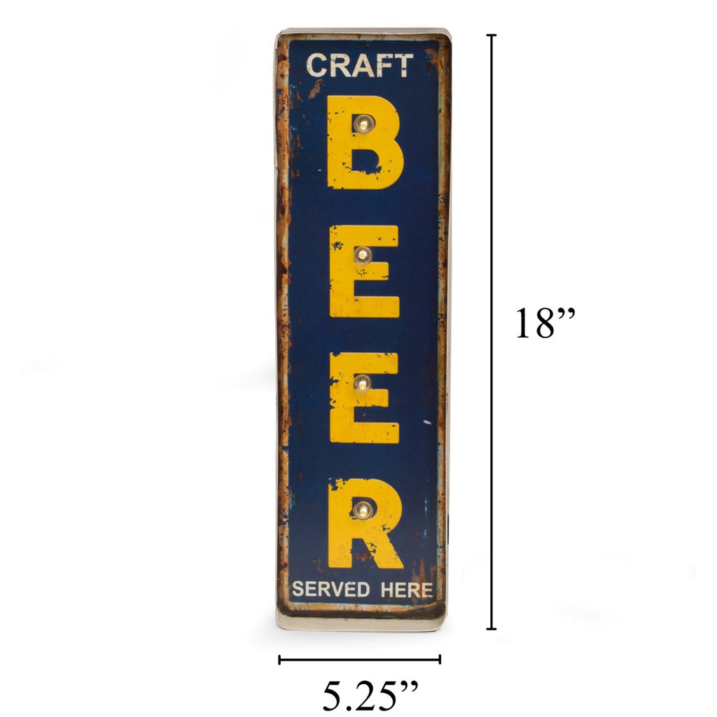 "Craft Beer" Sign