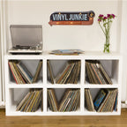 "Vinyl Junkie" Sign