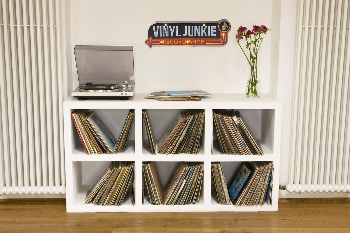 "Vinyl Junkie" Sign