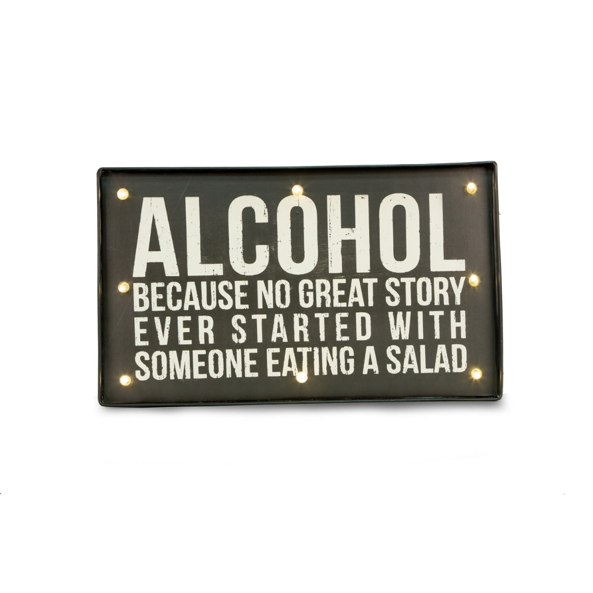 "Alcohol…" Sign