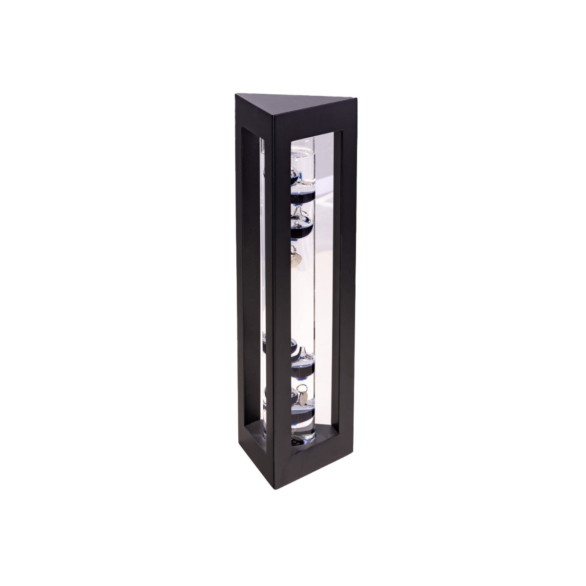 Galileo Thermometer in Black