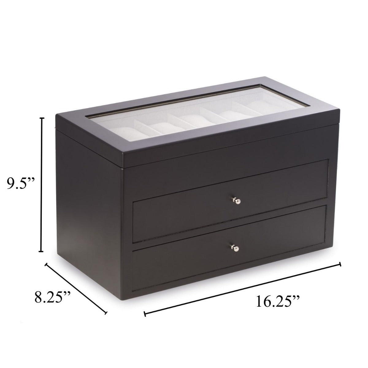 "Duke" Watch Box- Black