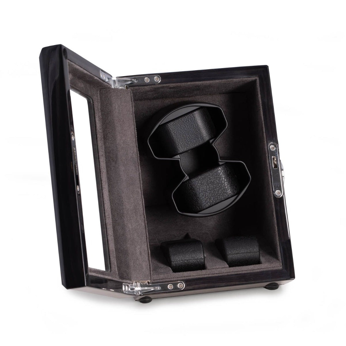 Louis Ash Wood High Laqcuer Watch Winder and Storage Case