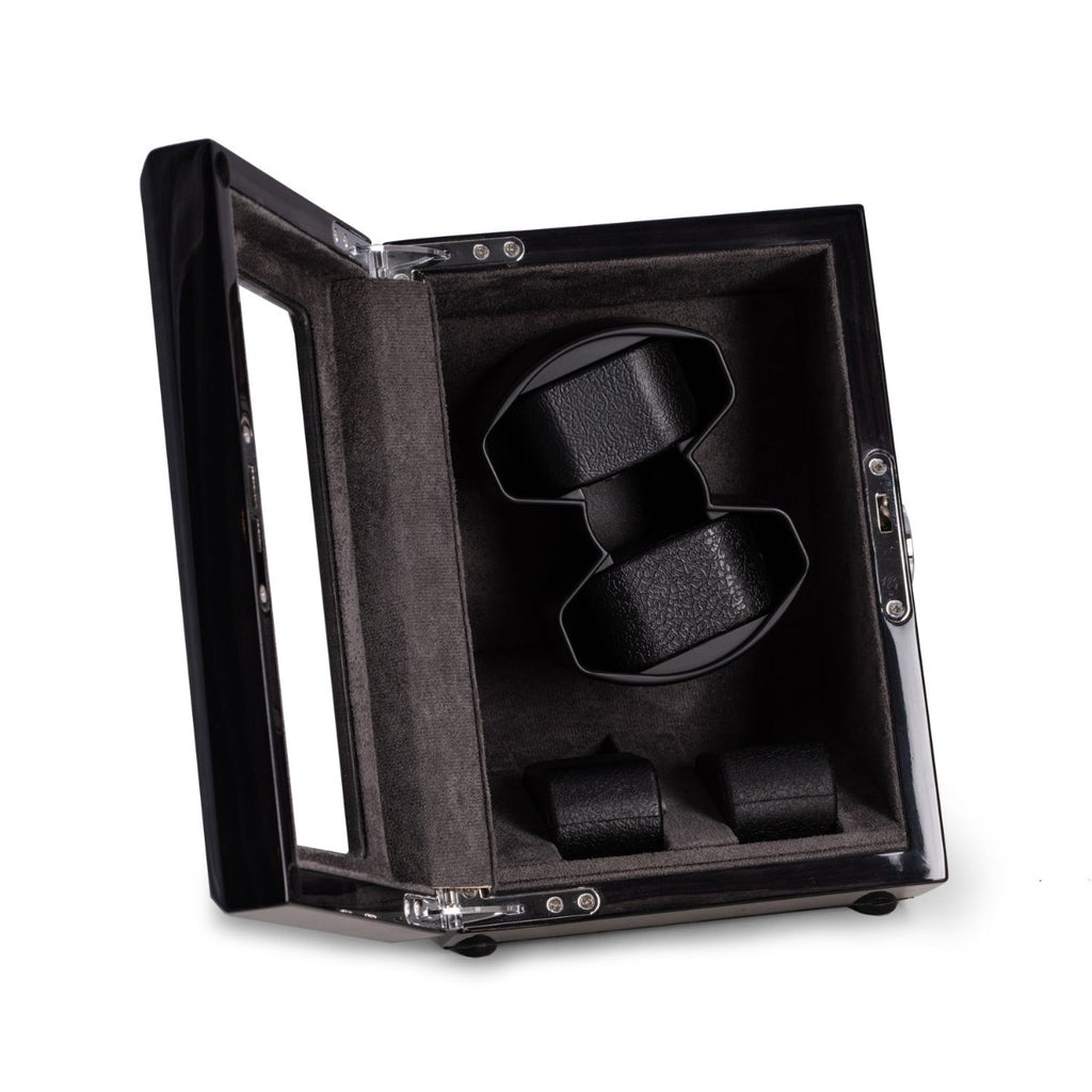Louis Ash Wood High Laqcuer Watch Winder and Storage Case