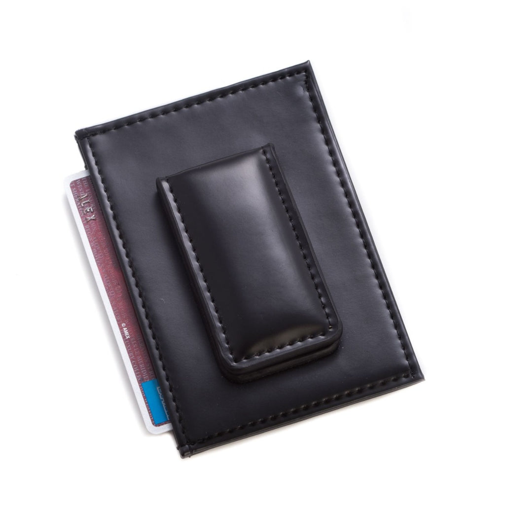 Cooper leather money clip & wallet with ID